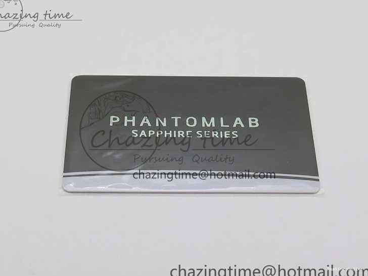 0112 Submariner Phantomlab Transparent KZF Best Edition Black Dial on White Rubber Strap VR StreetReady 2567